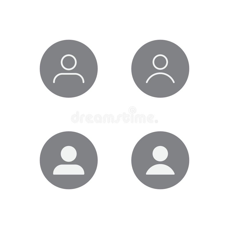 Default Avatar Profile Photo Icon Vector of Social Media User ...