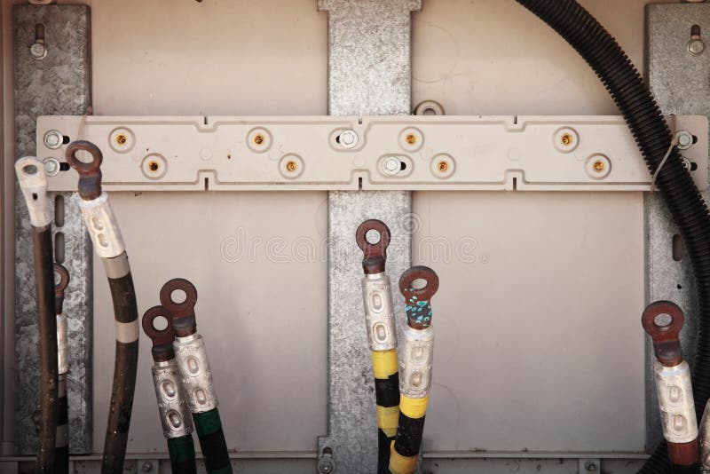 Defective Electrical Wiring Stock Image Image of industrial, factory