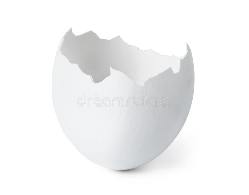 Defektes H?hnereioberteil auf wei?em lokalisiertem Hintergrund Datei enth?lt einen Pfad zur Lokalisierung lizenzfreie stockfotografie Defektes H?hnereioberteil auf wei?em lokalisiertem Hintergrund Datei enth?lt einen Pfad zur Lokalisierung lizenzfreie stockfotografie