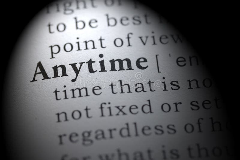 anytime meaning anytime meaning