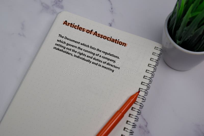 meaning articles of association