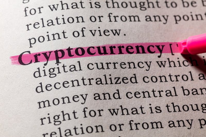 cryptocurrency dictionary