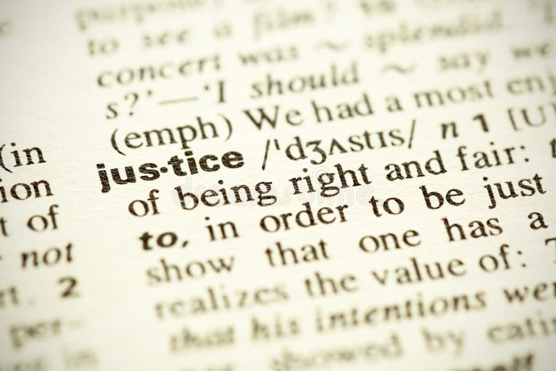 Definition der Wort Gerechtigkeit