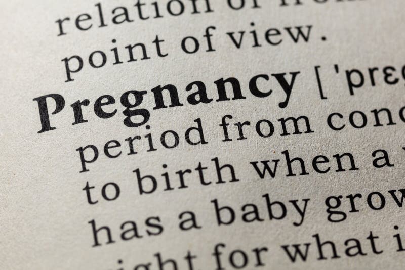 Definition of pregnancy stock image. Image of definition 86113695