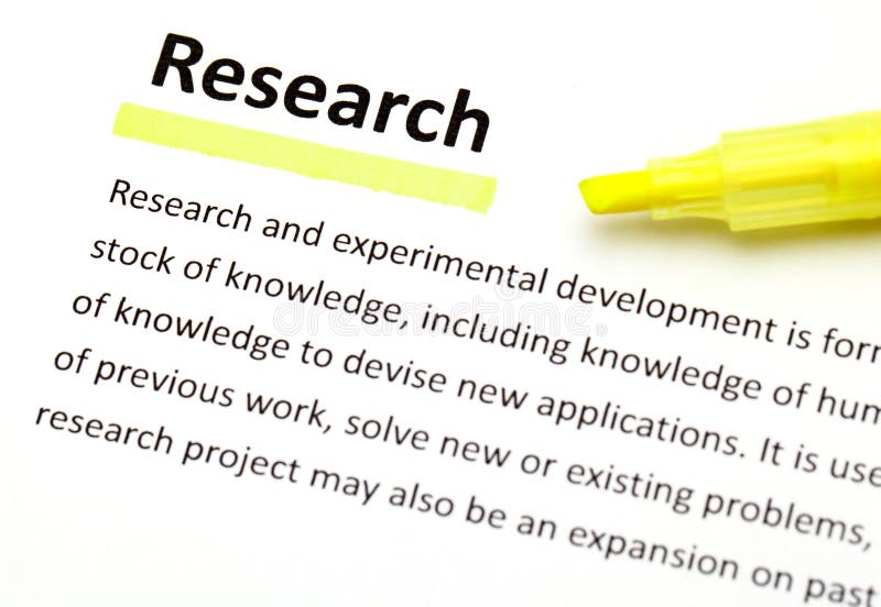 the word research means what