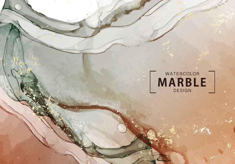 Deflusso del liquido di movimento per la progettazione di marmo acquoso con marmo di colore contemporaneo. ruggine e sfondo del co