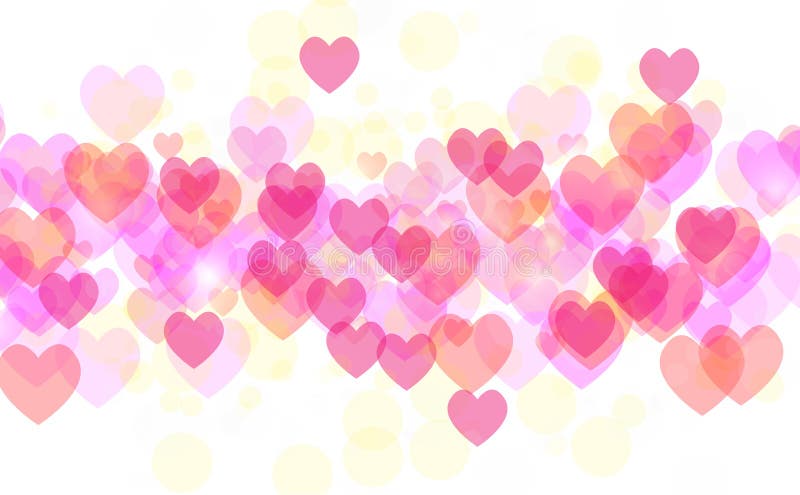 Defocused festivo del corazón del fondo abstracto de la tarjeta del día de San Valentín ilustración del vector Defocused festivo del corazón del fondo abstracto de la tarjeta del día de San Valentín ilustración del vector