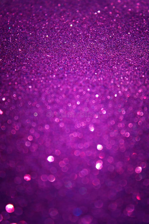 Defocused lights background. abstract purple bokeh lights. purple glitter background