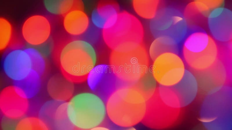 Defocused lights, motion background