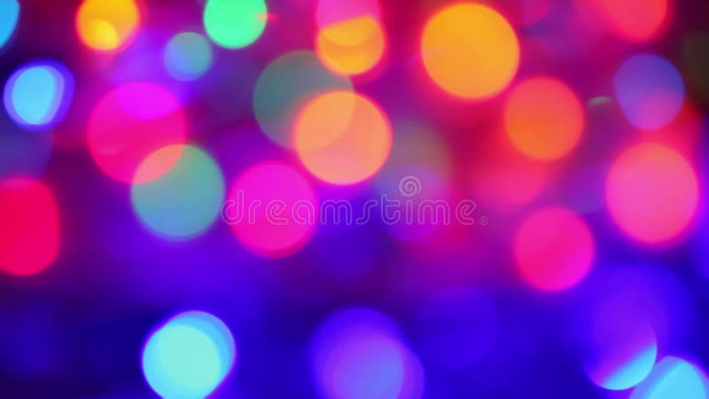 Defocused lights, motion background