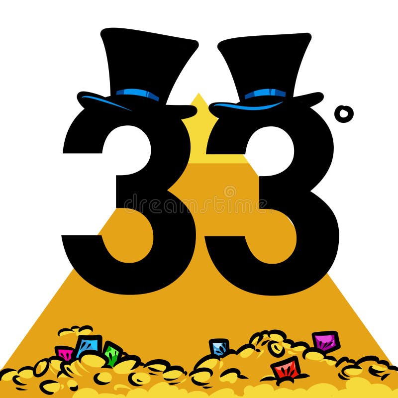 33 degree freemason master mountain gold egypt pyramid treasure cartoon. Illustration poster World government minister stock illustration 33 degree freemason master mountain gold egypt pyramid treasure cartoon. Illustration poster World government minister stock illustration