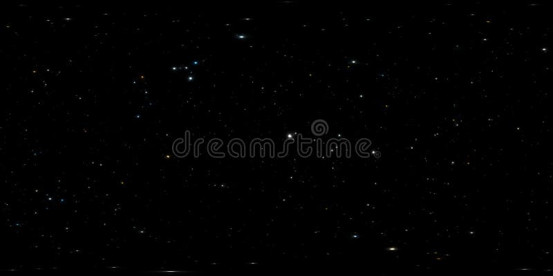 360 Degree Starry Night Sky Texture Night Desert Landscape Equirectangular Projection Environment Map Hdri Spherical Panorama Stock Illustration Illustration Of Infinity Equidistant 157331879