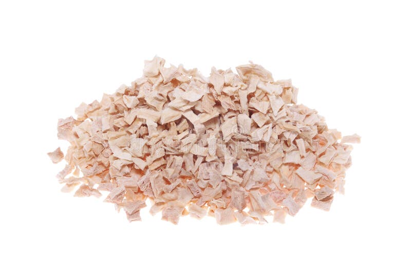 Dehydrated parsnip slices royalty free stock image
