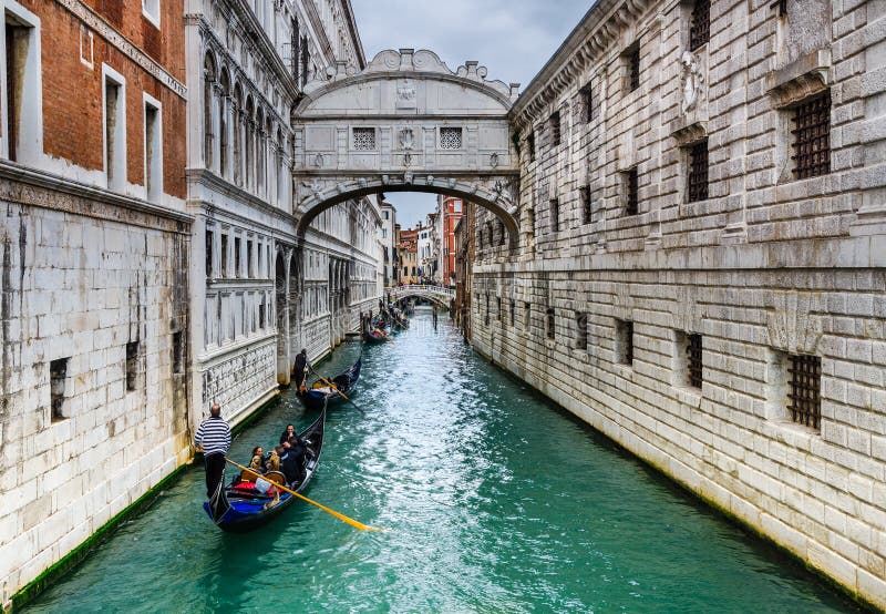 Dei Sospiri, Venezia, Italia di Ponte immagini stock libere da diritti Dei Sospiri, Venezia, Italia di Ponte immagini stock libere da diritti