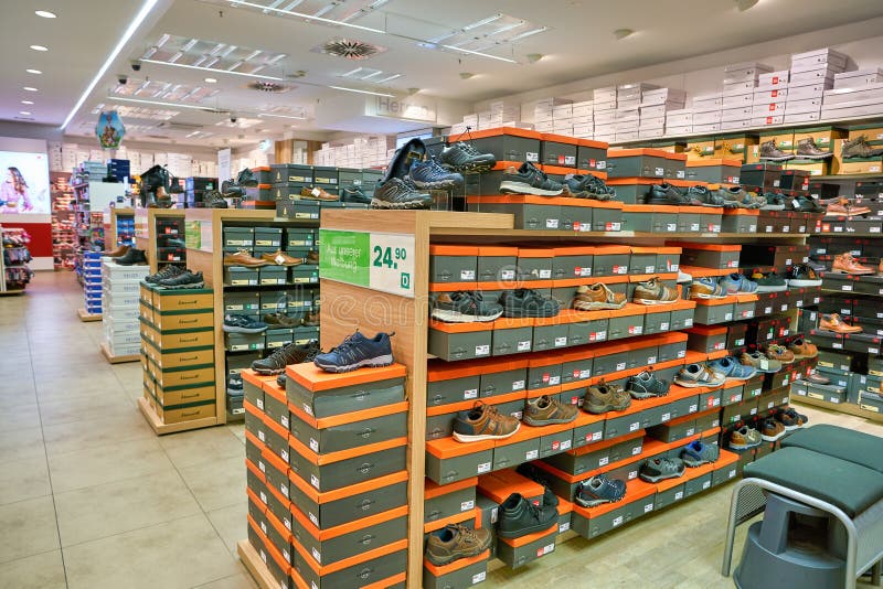 Interior Shot of Deichmann Store in Mall of Berlin Editorial Image ...