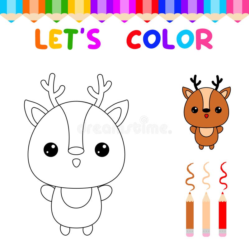 Deixa Colorir Animais Bonitos Colorido Livro Para Crianças Pequenas. Jogo  Educativo Para Crianças. Pintar a Tartaruga Ilustração do Vetor -  Ilustração de mente, cartoon: 261202401