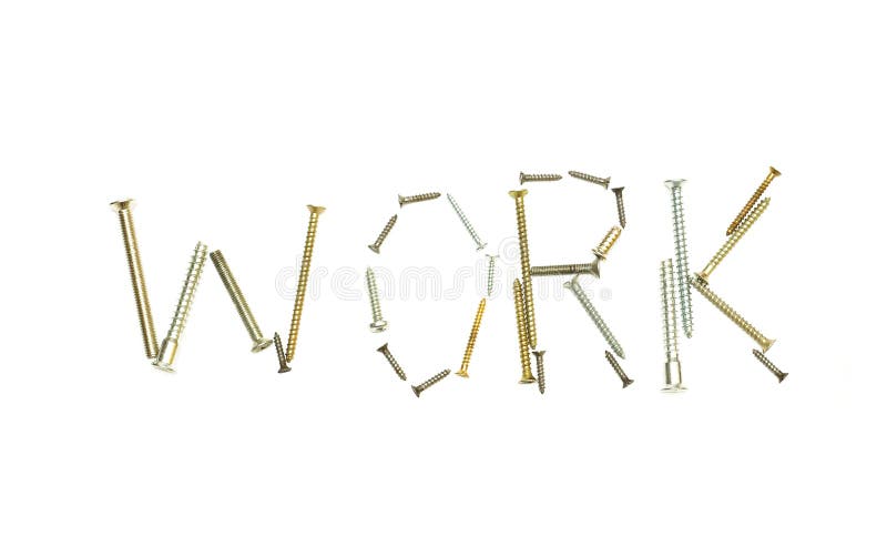 Vamos trabalhar foto de stock royalty free