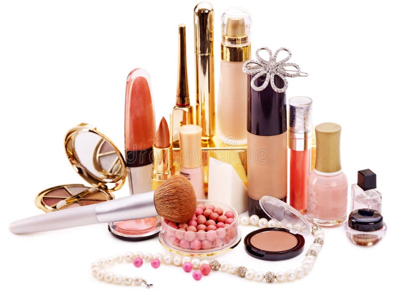 dekoracyjny kosmetyka makeup zdjęcie stock dekoracyjny kosmetyka makeup zdjęcie stock