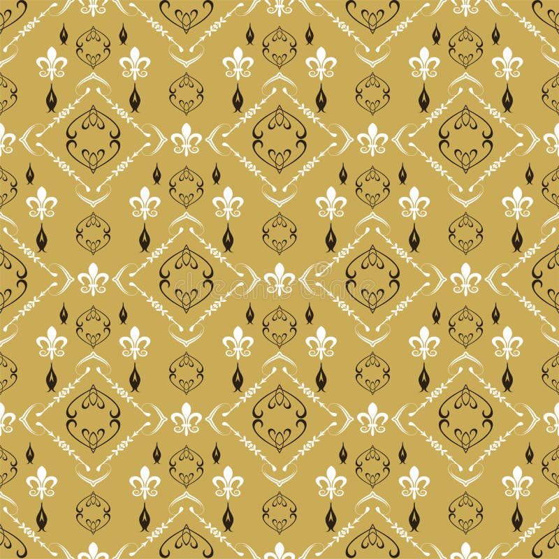Dekorativ bakgrundsmodell i retro stilbakgrundsbild Sömlös modelltapettextur Vektortappningbild royaltyfri illustrationer Dekorativ bakgrundsmodell i retro stilbakgrundsbild Sömlös modelltapettextur Vektortappningbild royaltyfri illustrationer