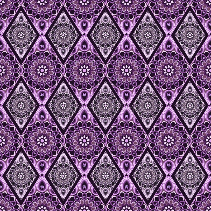 Dekoratives nahtloses Muster Ost-, orientalisches Design, ethnische Art Vektorhintergrund der Mandala Islam, Arabisch, indisch vektor abbildung Dekoratives nahtloses Muster Ost-, orientalisches Design, ethnische Art Vektorhintergrund der Mandala Islam, Arabisch, indisch vektor abbildung