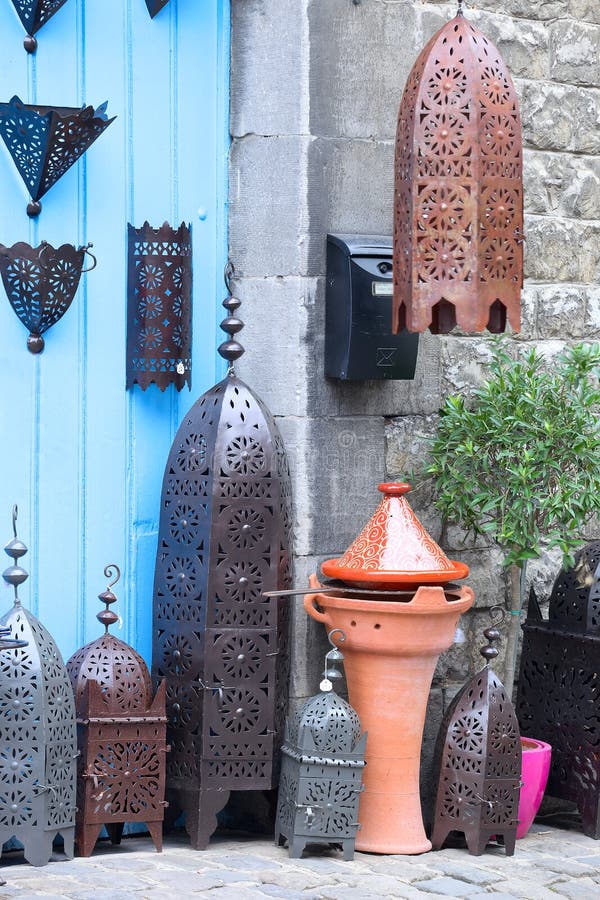 Dekorativt arabiskt ljus royaltyfri foto Dekorativt arabiskt ljus royaltyfri foto