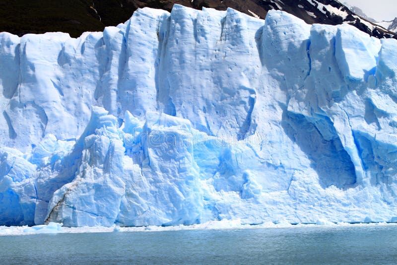 Part of an iceberg in Patagonia, South America. Part of an iceberg in Patagonia, South America.