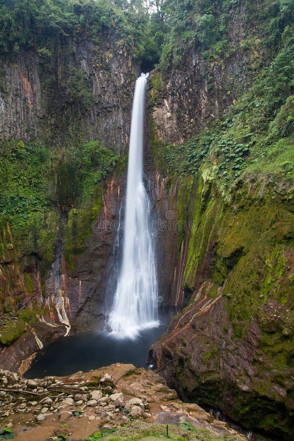 Del Toro waterfall in Alajuela, Costa Rica