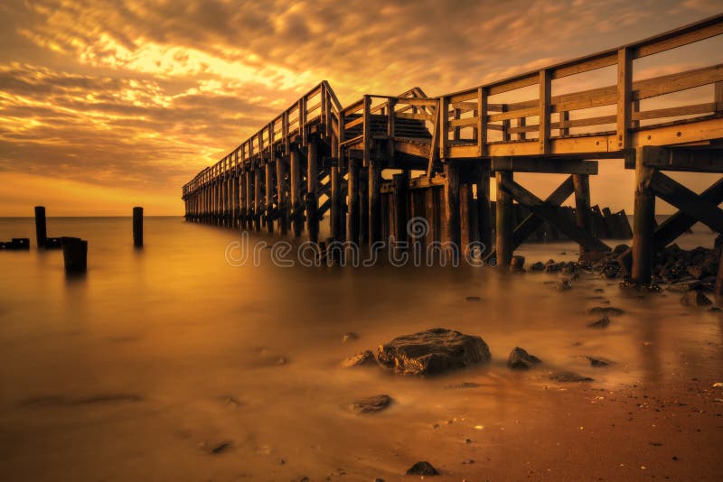 Delaware Bay Fishing Pier