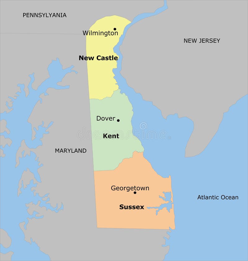 Delaware County Oklahoma State. County United States of America Usa Us