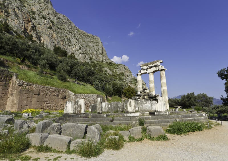 Delfi, Grecia immagini stock libere da diritti Delfi, Grecia immagini stock libere da diritti