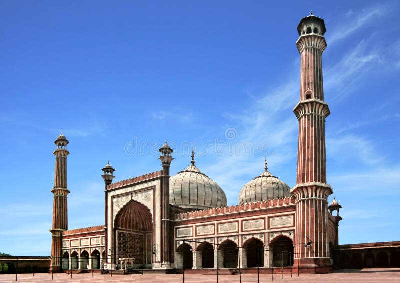 Para ver patio , extravagante de El gran Viernes mezquita ()  en, la mayoría importante mezquita en.