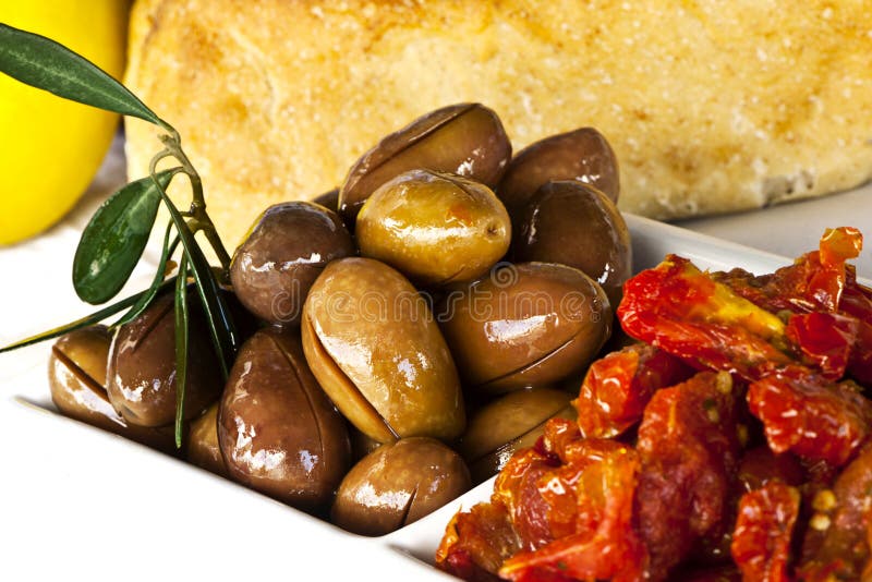 Deli Items, Olives and Tomatoes Stock Image Image of olive, eating