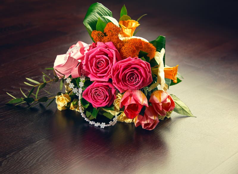 Delicate Bouquet of Flowers Stock Image Image of bouquet, posy 51272525