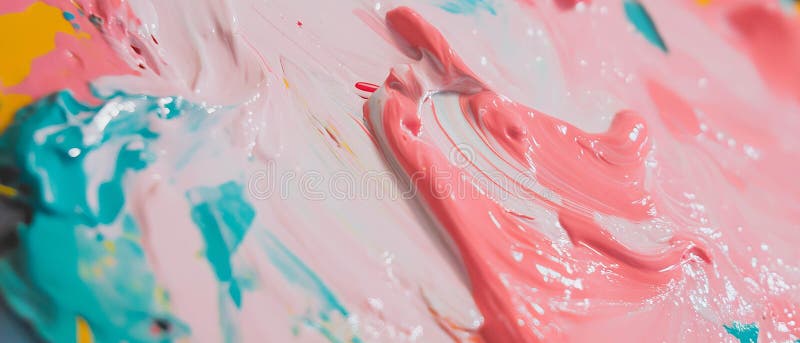 Exploring the vibrant texture of ink on skin with temporary markings in various colors royalty free illustration