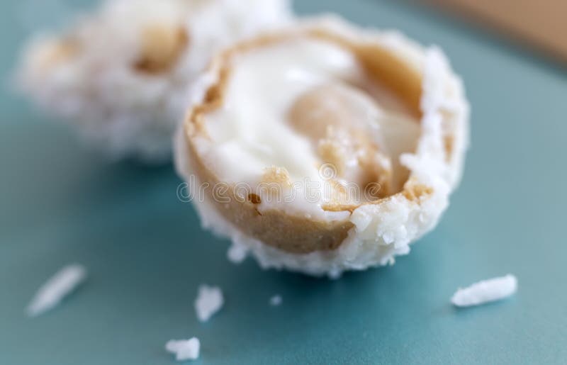 Delicious Candy with a Cream Filling. Stock Image Image of nutrition