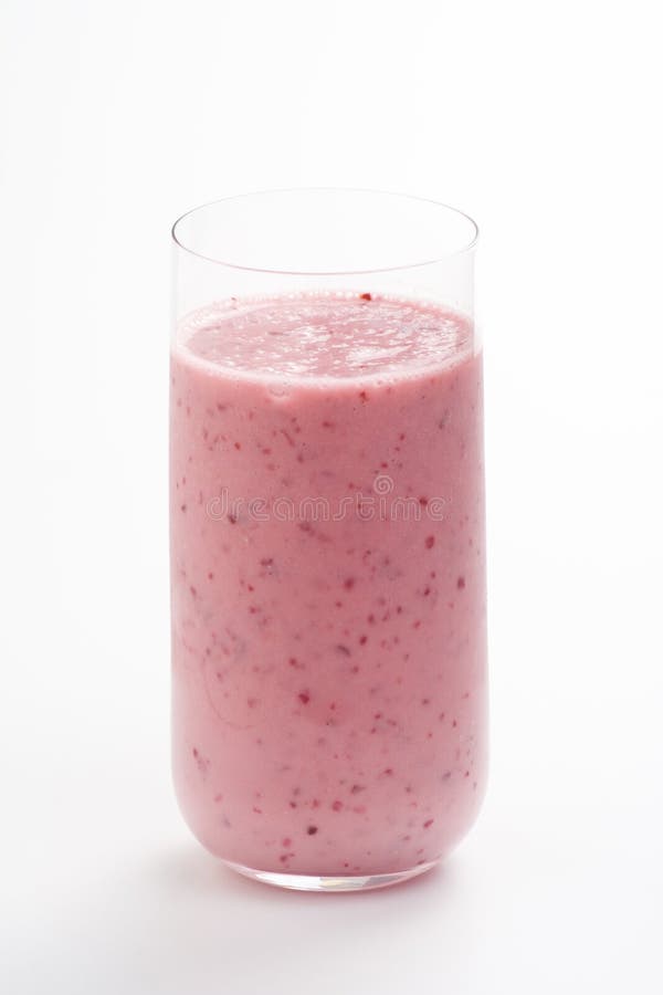 A delicious cherry milkshake