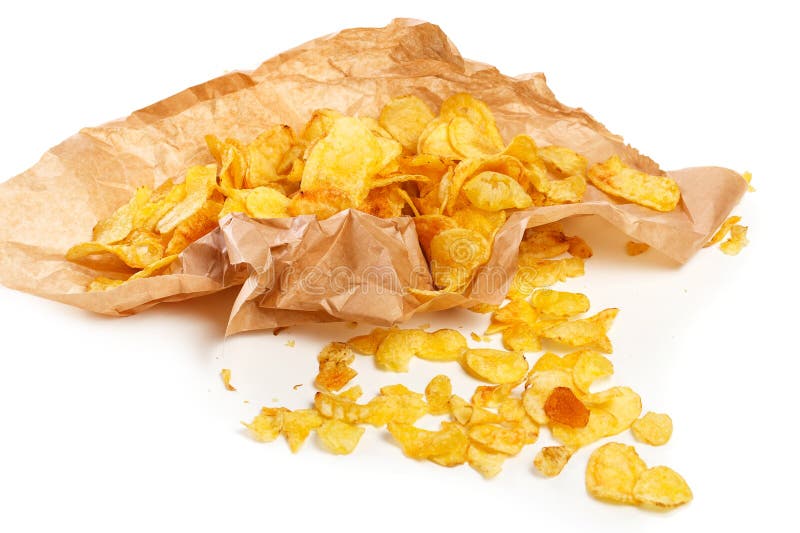 Delicious Chips on the Table Stock Image Image of tasty, snack 44870407