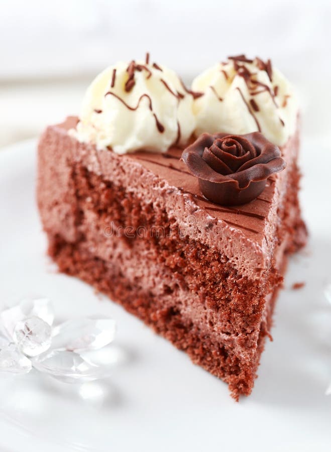 Delicious chocolate cake