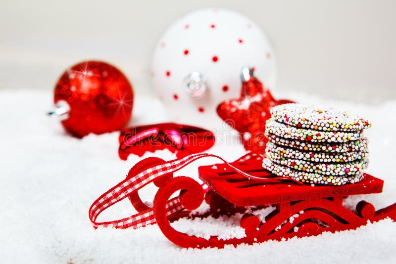 Delicious Christmas chocolate cookies