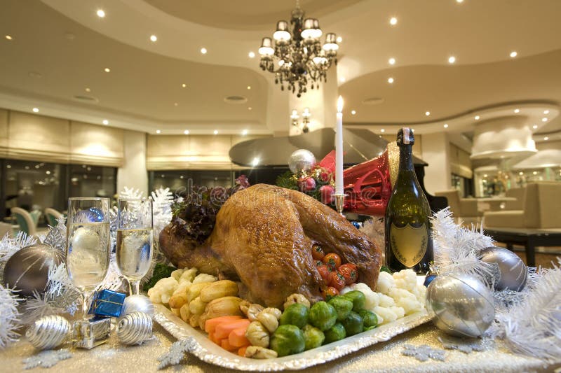 Delicious christmas turkey