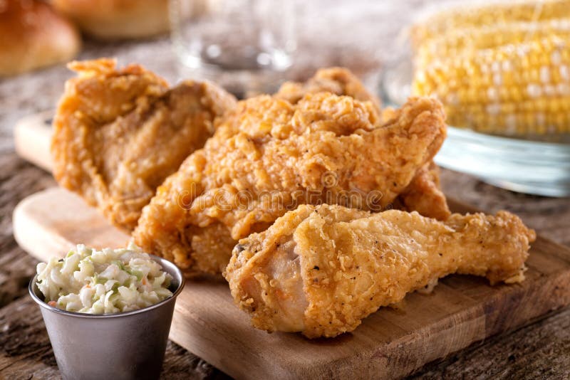 Crispy Fried Chicken royalty free stock photos