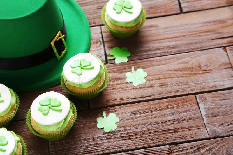Cupcakes with hat stock photography Cupcakes with hat stock photography