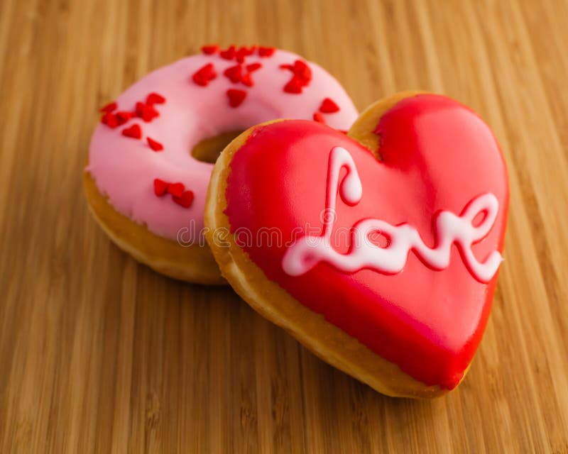 Delicious Donuts stock image