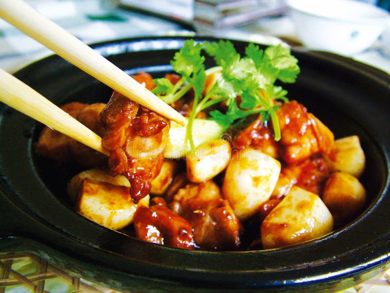 Delicious food-chicken royalty free stock photo