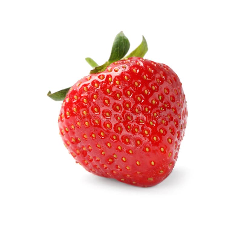 Delicious Fresh Ripe Strawberry Isolated Stock Photo Image of color, gourmet 185129894