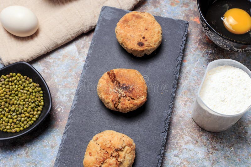 Delicious green bean cake stock photo. Image of clean 112554084