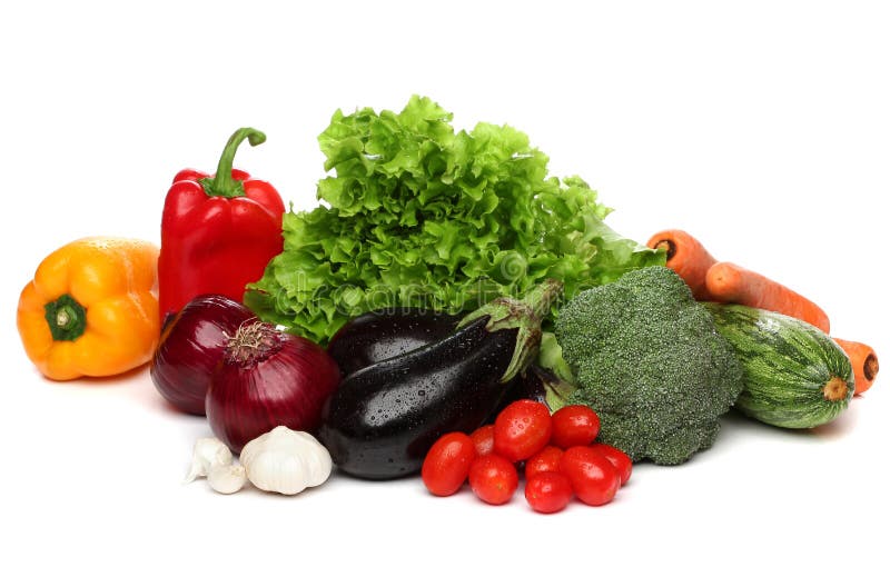 Delicious group of healthy vegetables