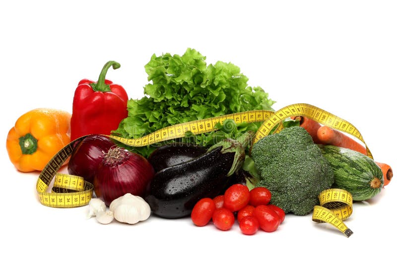 Delicious group of healthy vegetables