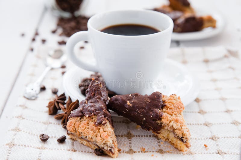 Delicious hand made cookies royalty free stock photography