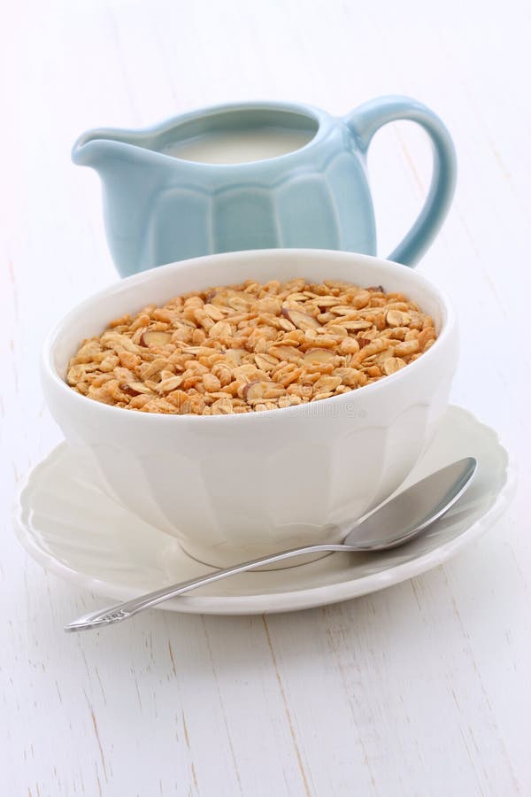 Delicious and Healthy Granola Cereal Stock Image Image of edible